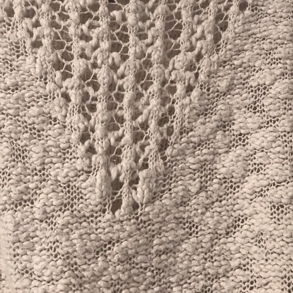 Free People Cream Knit Sweater - Picture 2 of 3